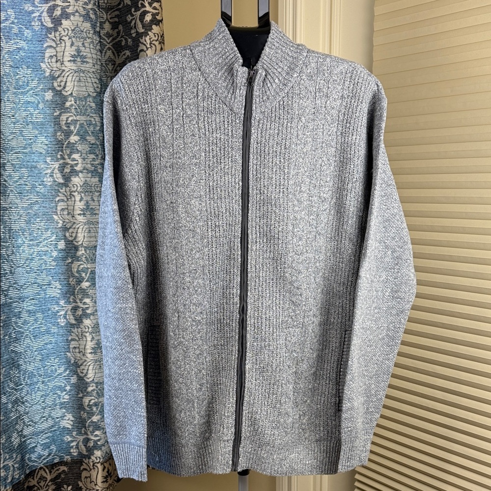 Buffalo David Bitton Cable Knit Flannel Lined Sweater XXL